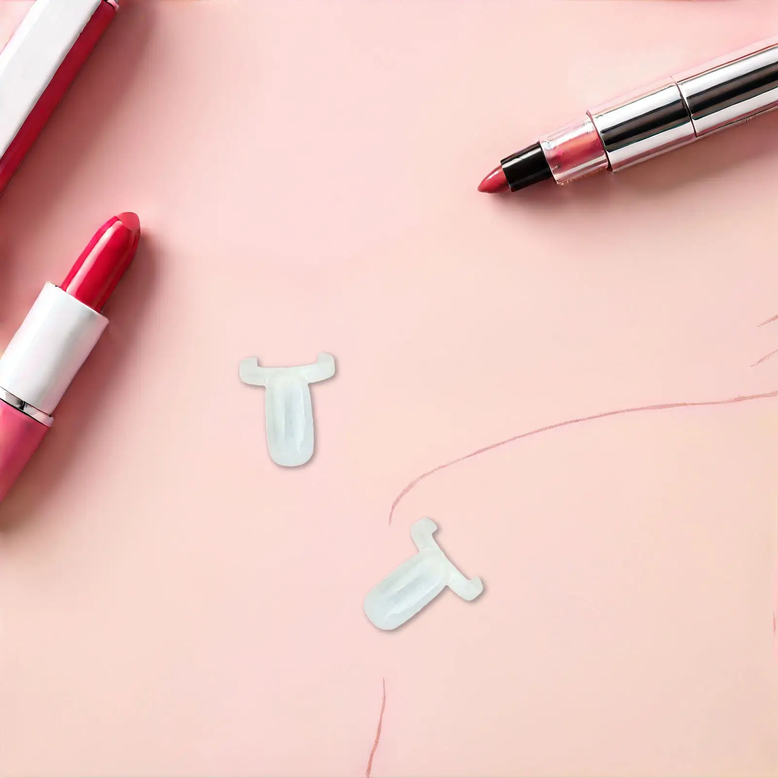 

500Pcs Nail Color Display Ring Flat Fingertip Tips Sample Manicure Art Practice Nail Polish Palette Fingernail Color Display