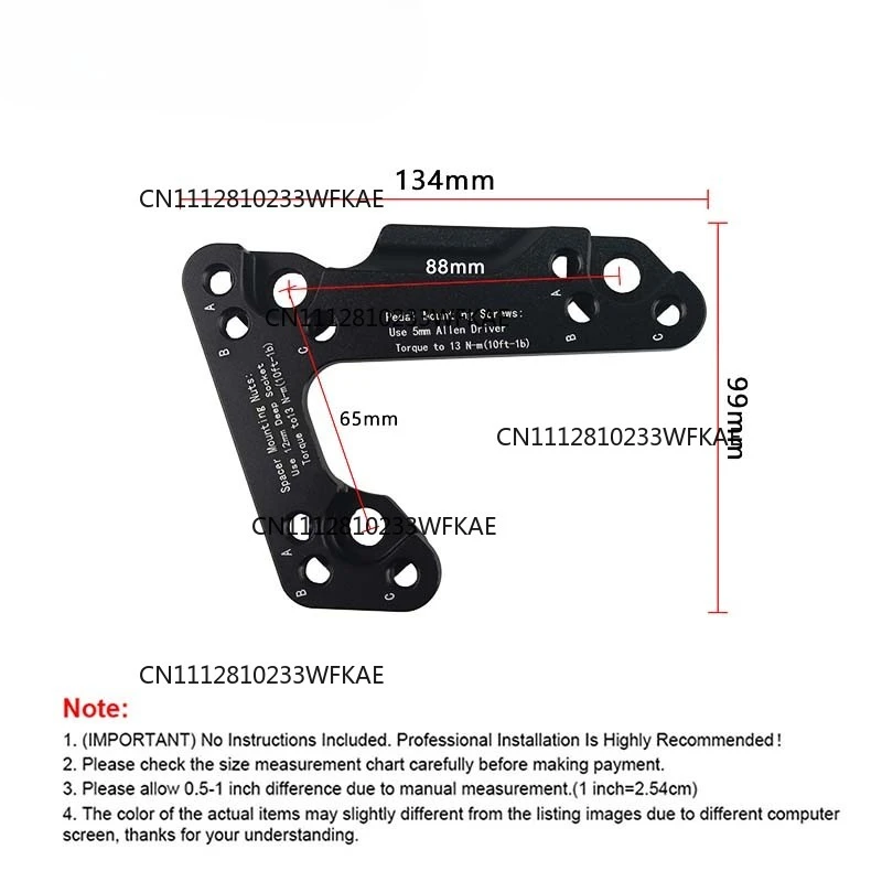 Aluminum Throttle Pedal Spacer for Honda Civic 2012+ for Honda Fit 2014+ for Honda Accord 2013+ for Left-hand Drive