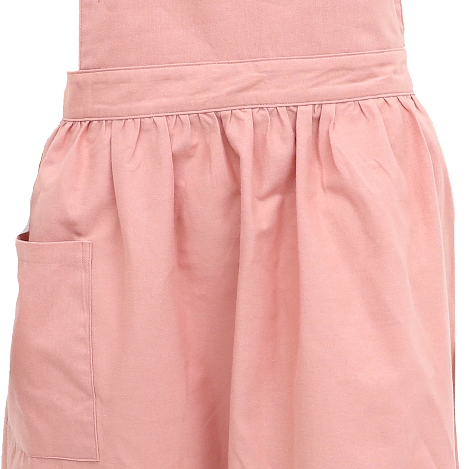 

Waterproof Linen Cotton Apron For Kitchen Cooking Baking Bbq Camping Restaurant Household Use Reusable Washable Cross Back Apron