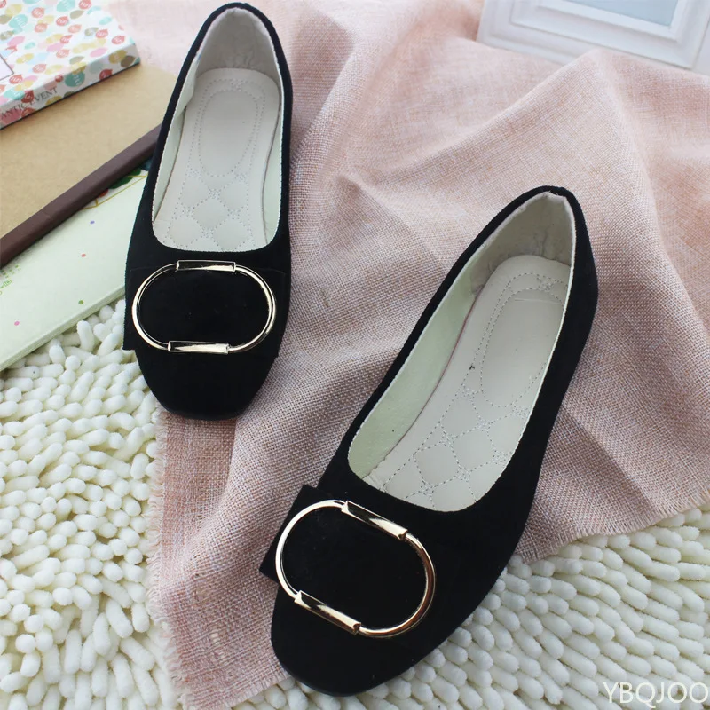 

Весенне-летние туфли-лодочки с квадратным носком и круглой пряжкой, плоская подошва, простые удобные модные женские туфли с неглубоким горлышком