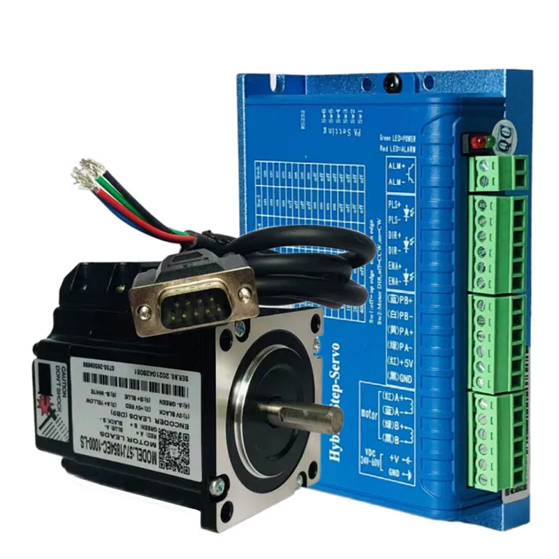 

Подходит для 2HSS57+57J1854EC-1000 DC 1,2 Нм57 двухфазного драйвера шагового двигателя с замкнутым контуром