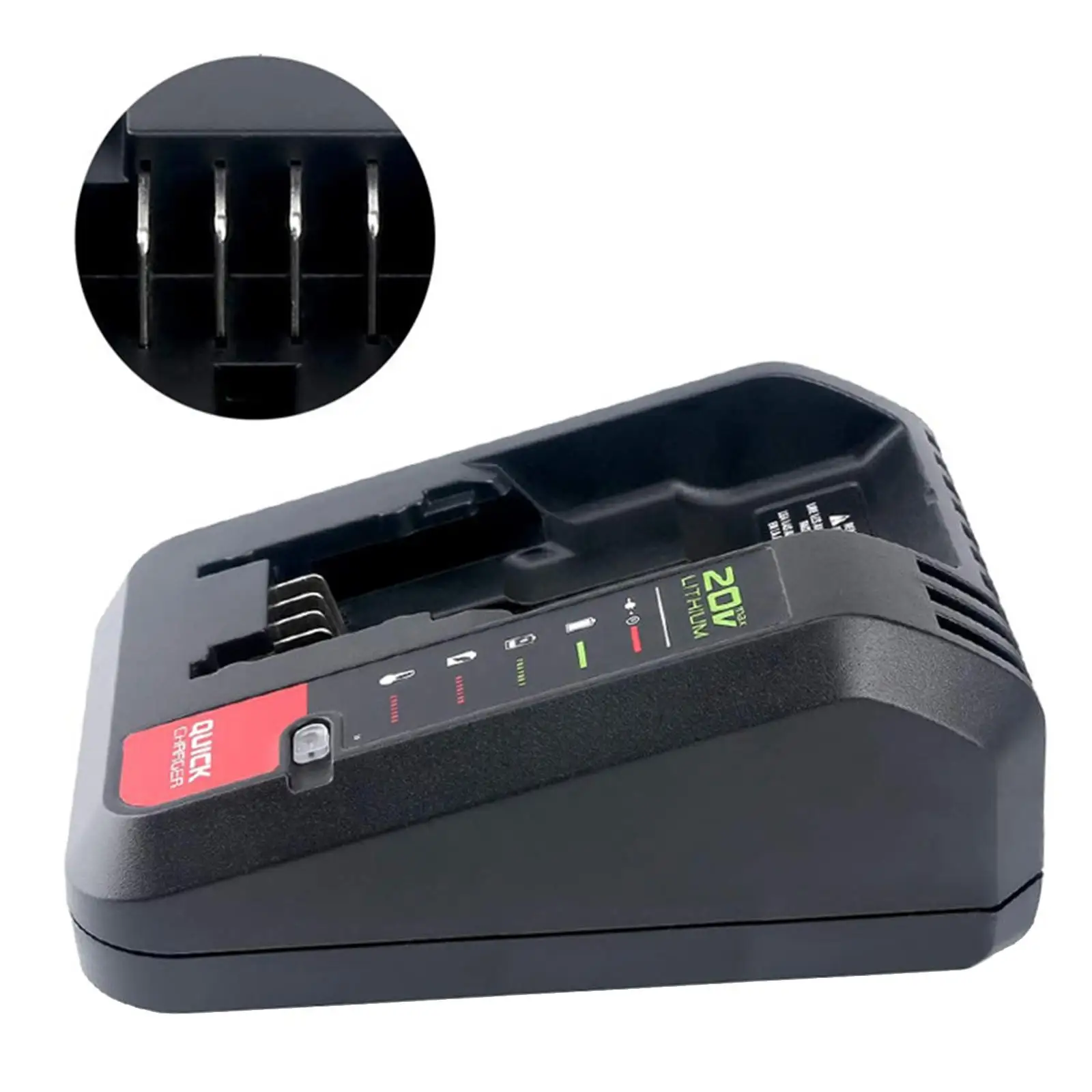 

Новое сменное зарядное устройство для литиевой батареи 20 В 10,8-20 В, подходит для Black and Decker PCC692L PCC685 PCC680L PCCK602L2 PCC600