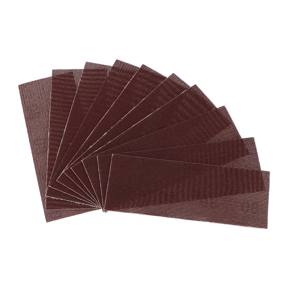 HIFESON 70x198mm Rectangular Sanding Sandpaper Vacuuming Sandpaper Sanding Disc Sanding Disc-Abrasive Paper 98A Sander Accessory