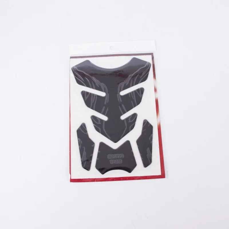 Motorcycle Fashion Fishbone Stickers Gas Tank Protection Pad Cover Stickers Carbon Fiber Tank Protection Pad Secure Stickers