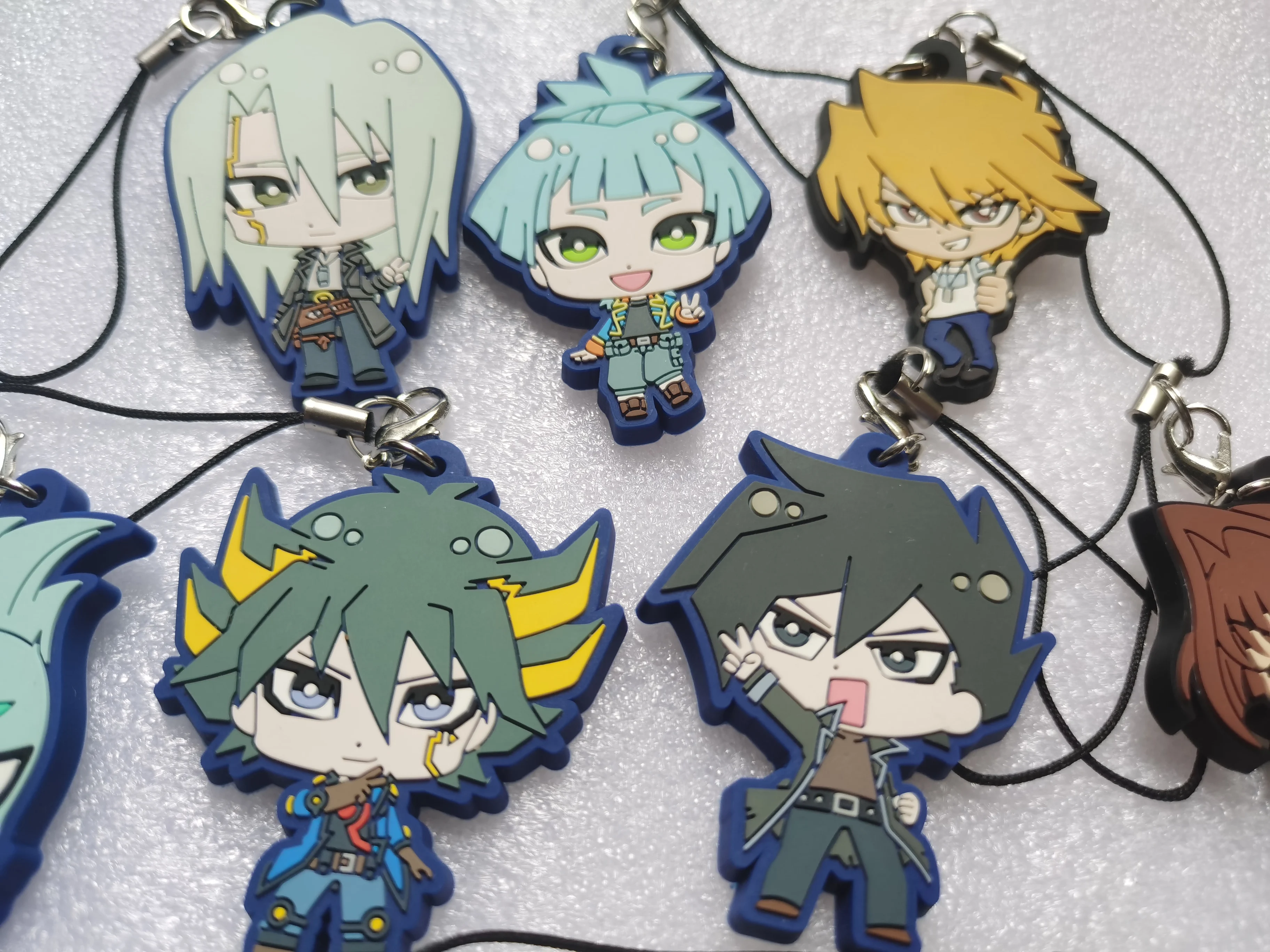 Yu-Gi-Oh! ARCV ZEXAL 5DS Figure Toy Yugioh Black Magician Girl Yugi Muto Seto Kaiba Ryo Bakura Yusei Fudo Keychain Pendant Toys