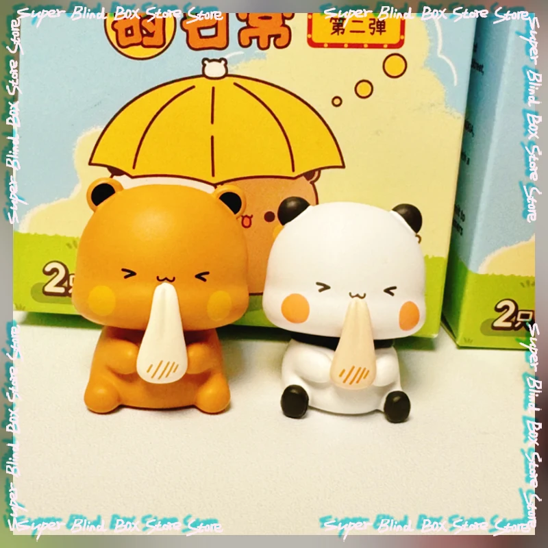 

Genuine New Kawaii Danyi Er And Bubu Daily Life V2 Blind Box Figurines Collection Desktop Ornament Fashion Trend Birthday Gift