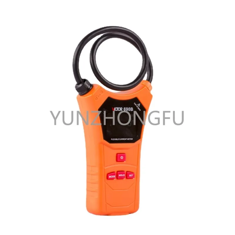 

True RMS Leakage Ammeter Pliers Voltage Tester Electric Instruments Victor 690 Digital Flexible Current Clamp Meter Multimeter