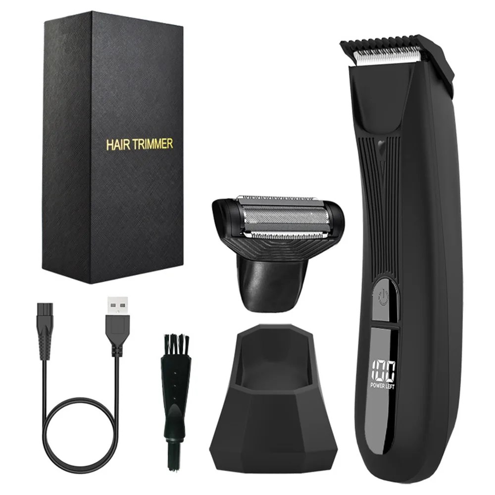 MAGICOR-cortadora de pelo corporal para hombre, afeitadora segura recargable para ingle, Bikini, axila, IPX7, maquinilla de afeitar eléctrica resistente al agua