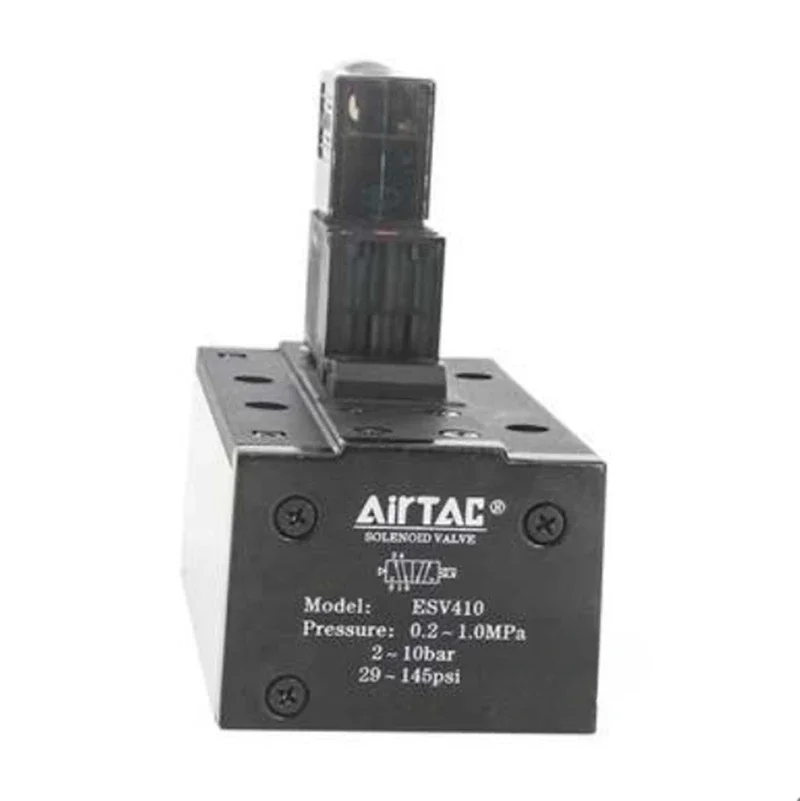 Original AirTAC ESV410 AC220/DC24V Solienoid Valve