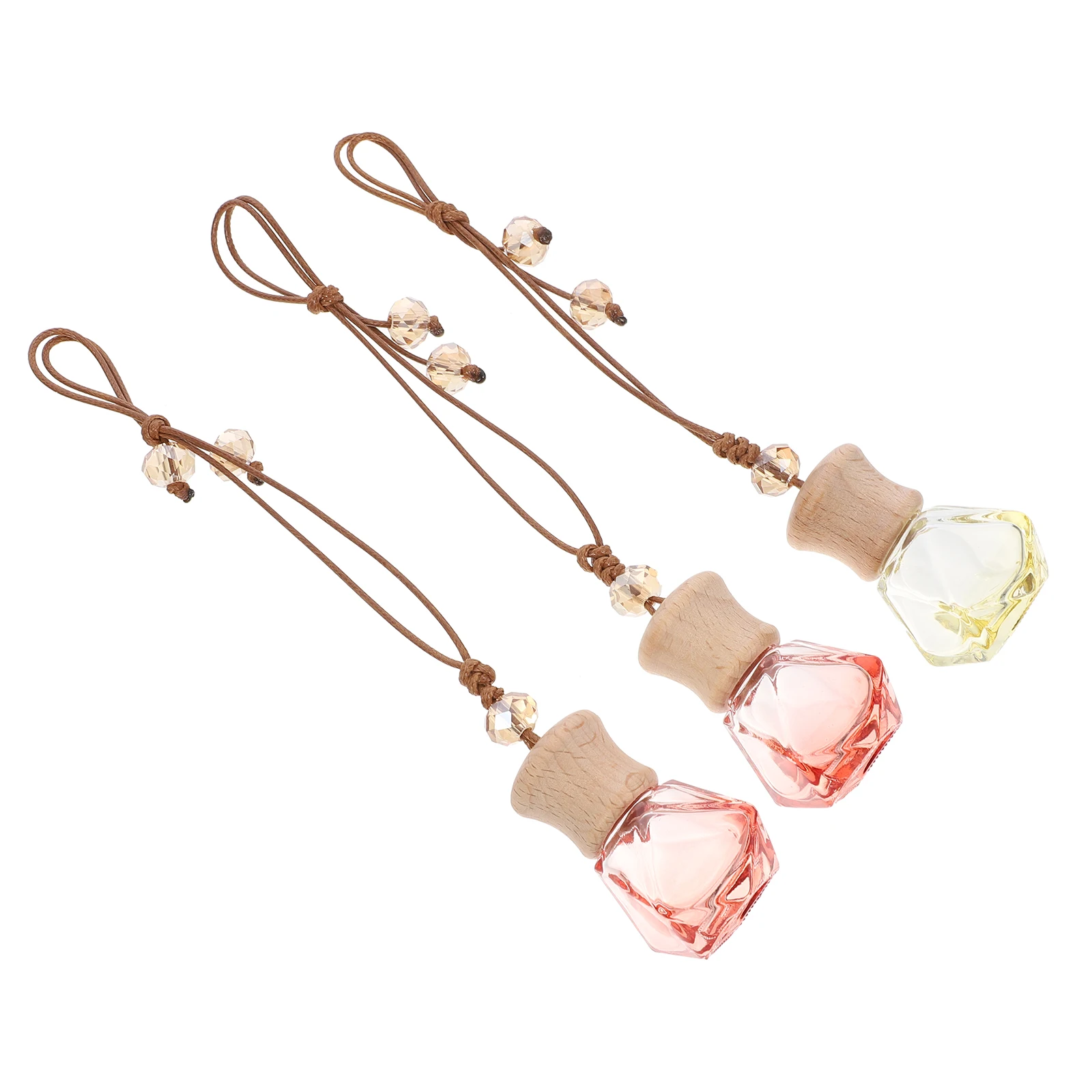 

Car Perfume Pendant Empty Diffuser Bottles Auto Essential Oil Small Hanging Air Fresheners
