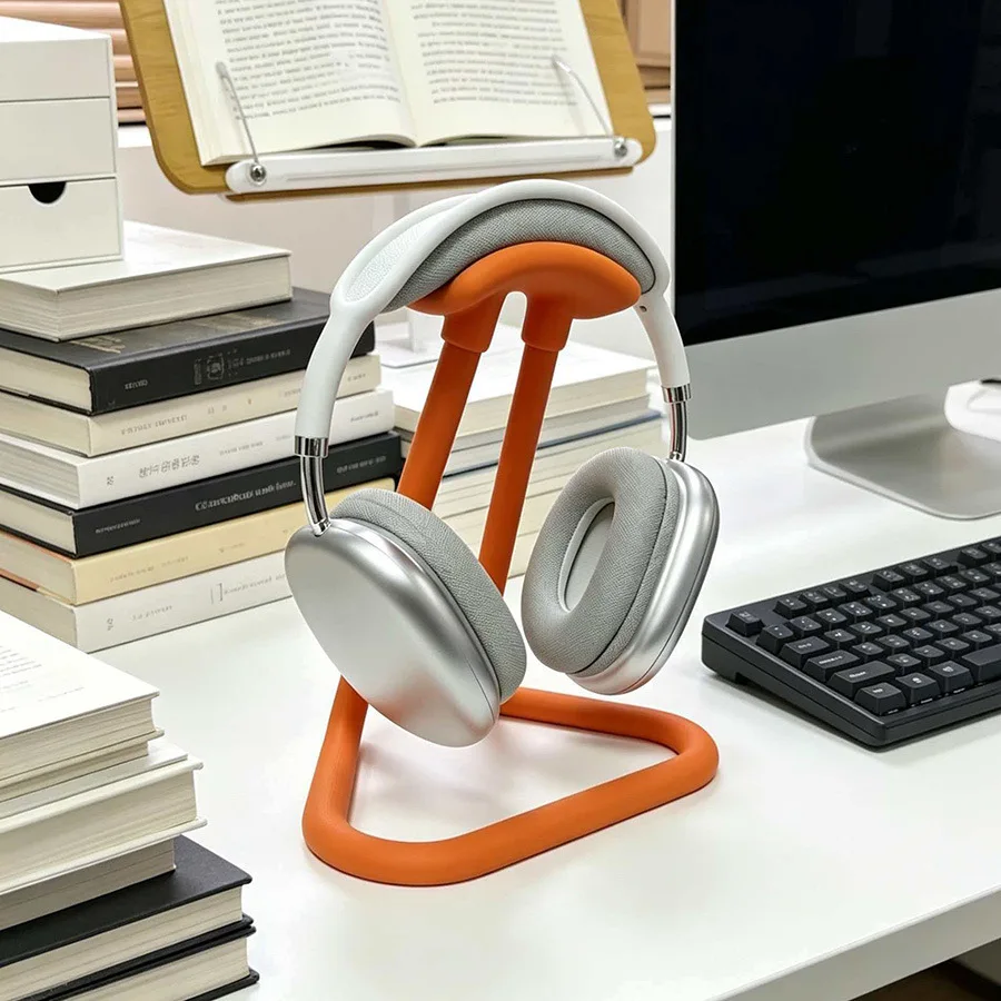 3D Printed Headphones Stand for Airpods Max Universal Gaming  Headset Hanger Desktop Display Shelf Stable Bracket Space Saving