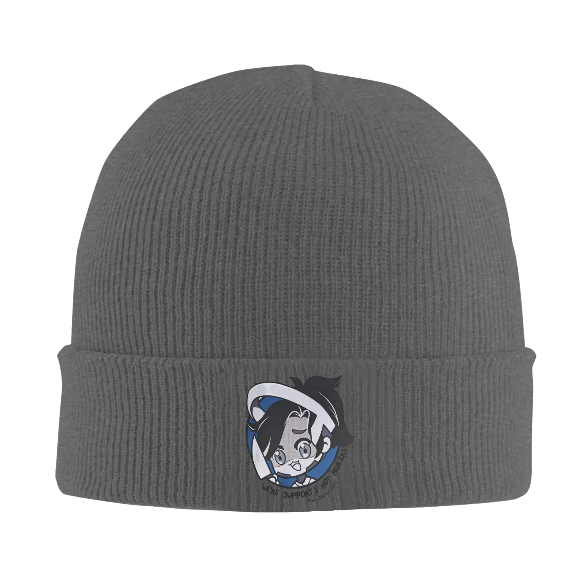 Mercy  Knitted Hat Beanies Winter Hat Warm Unisex  Hip-hop Overwatch Game Caps for Men Women Gift,