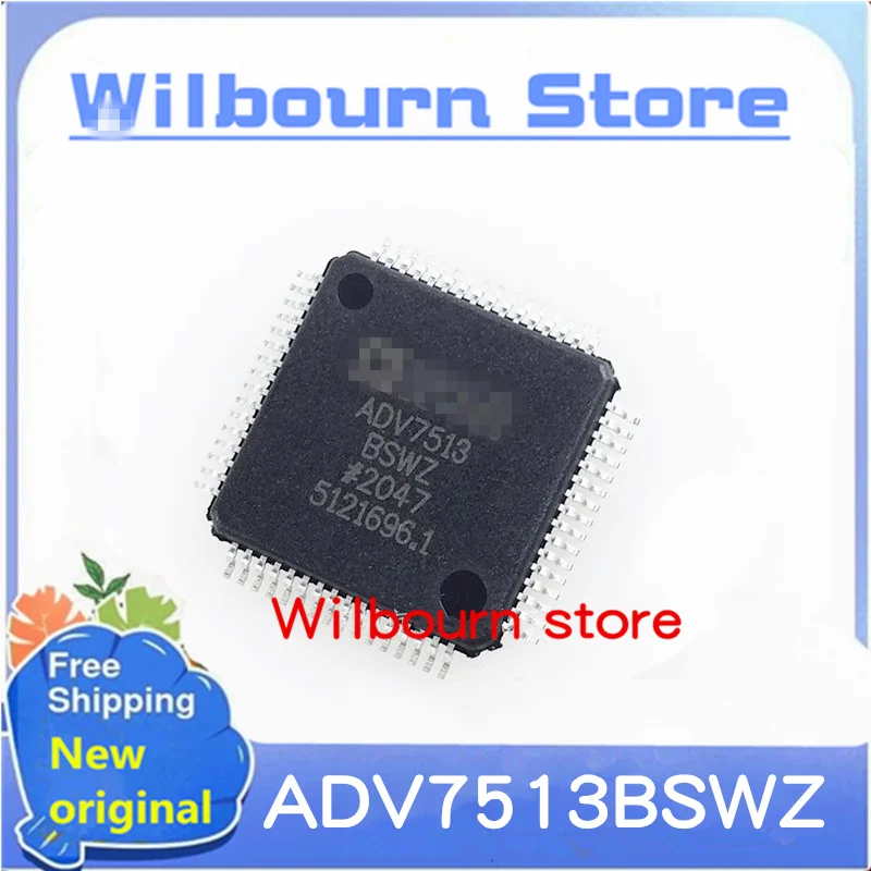 

5PCS~20PCS/LOT ADV7513BSWZ ADV7513 BSWZ LQFP64 100% New Spot stock