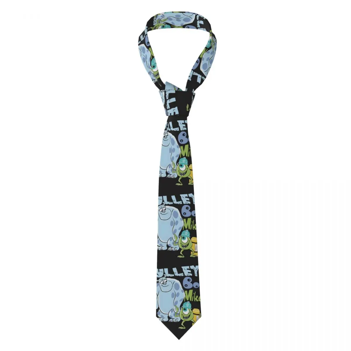 Custom Fashion Monsters Mike Tie for Wedding Men University Sully Boo Neckties