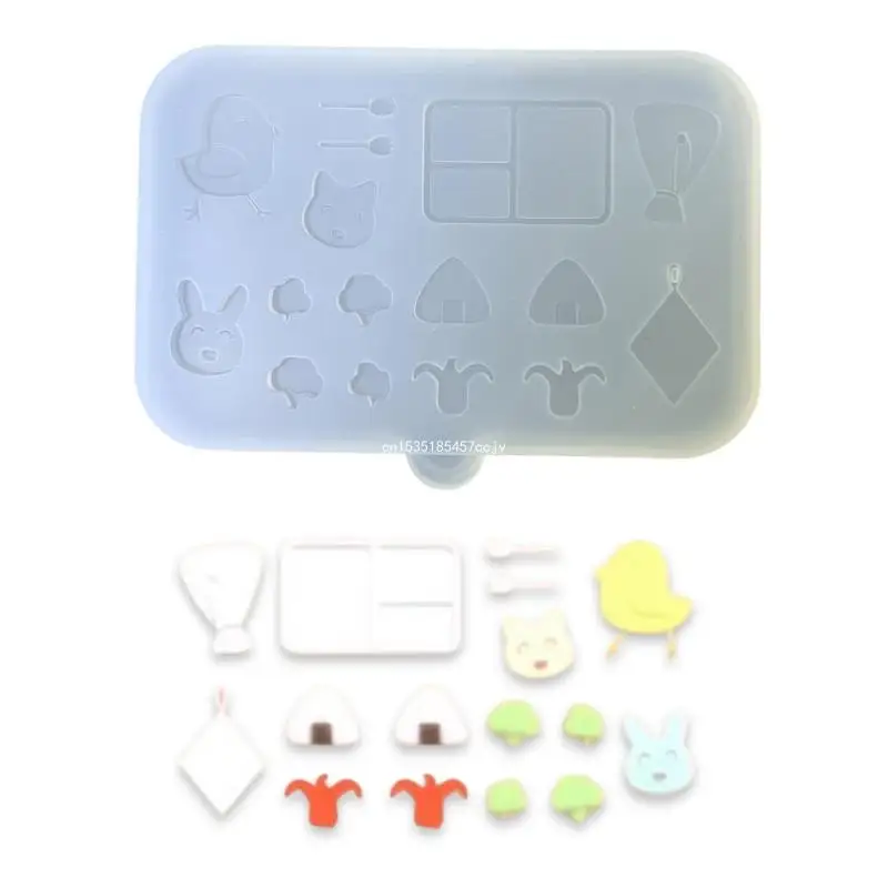 

Easy Clean Silicone Fondant Molds Set for Confectionery and Cosmetics Use Dropship