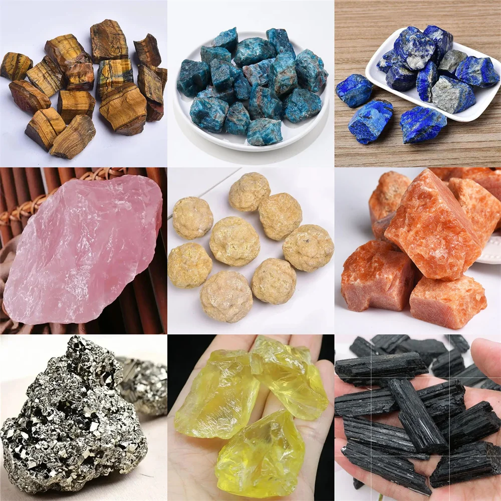Natürliche Kristallquarz-Mineralien, rosa Amethyst, Rosenquarz, unregelmäßiger Rohstein, Reiki-Heilung, Heimdekoration