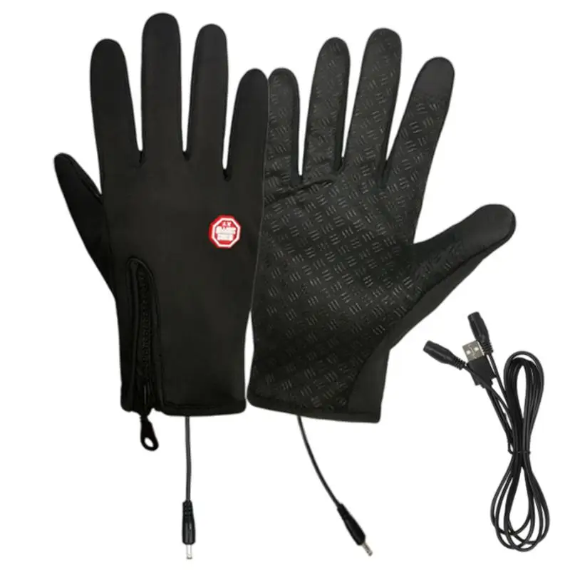 

Hand Warmers Gloves Waterproof Winter Gloves Mittens Full Fingers Heating Gloves Touchscreen Hand Warmer Portable USB Heated