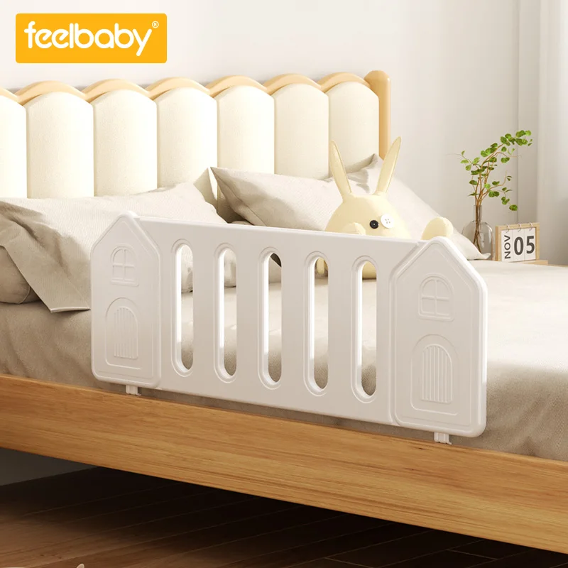 

Защитные пластиковые ограждения Feelbaby для детских кроватей: предотвращение падений, защита для малышей, барьер для кровати, манеж для игр на улице и в школе