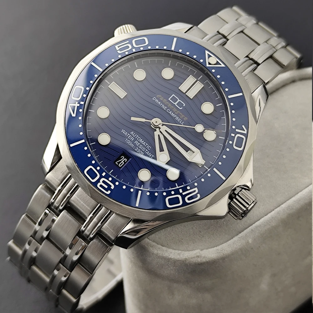 

Automatic Watch Dwayne Campbell New Luxury Watch Waterproof Luminous Men's Watch Sapphire Glass NH35 Movement 6 o'clock Calendar