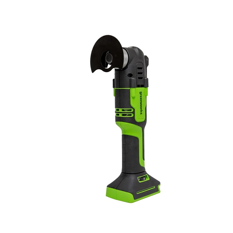 Greenworks 24V Cordless Multi-Tool, Oscillating Tool for Cutting Nailing Scraping Sanding, with 2.0Ah Battery and Charger