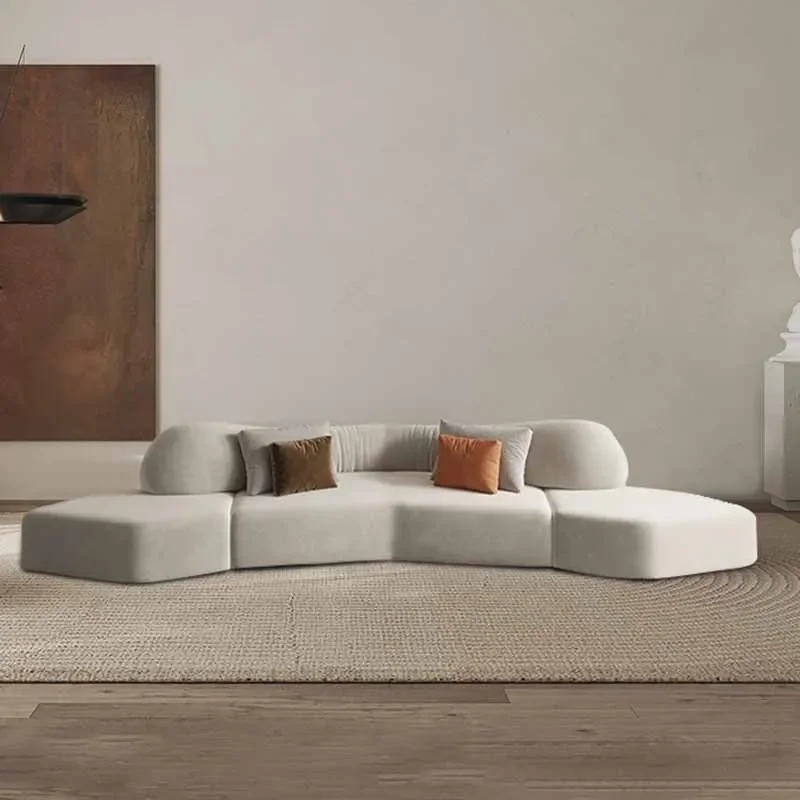 

Large Fancy Living Room Sofas Relaxing White Nordic Floor Modern Lazy Sofa Sectional Luxury Wood Divani Da Soggiorno Furniture