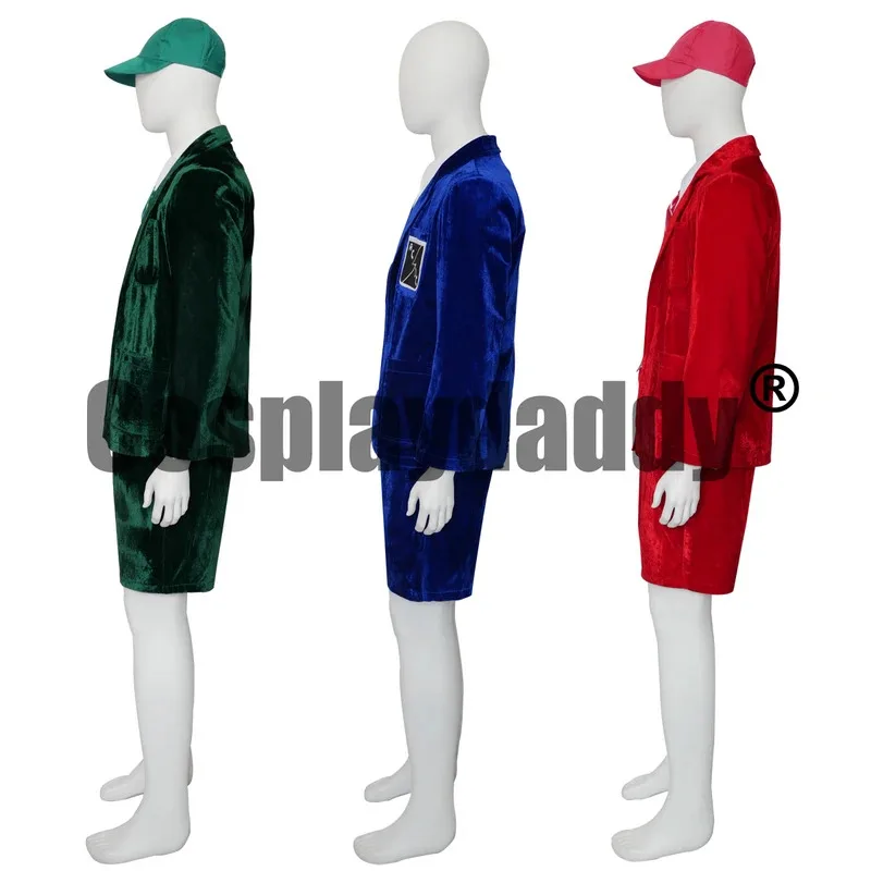 

Band AC/DC Angus Young School Boy Uniform Cosplay Costume Rock&Roll Velvet Jacket Shirt Shorts Full Set Halloween Party Outfit