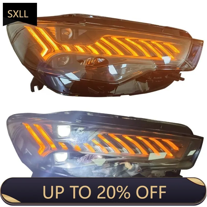 

SXLL A6 A6L C7 2012 2014 2015, фары, автозапчасти, светодиодные фары, модернизированные прочные фары