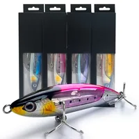 Señuelo de pesca de lápiz hundido, Wobbler de escamas Flash de 69g, cebo duro Artificial, señuelos de agua de mar, atún, pez vela, Señuelos de Pesca GT