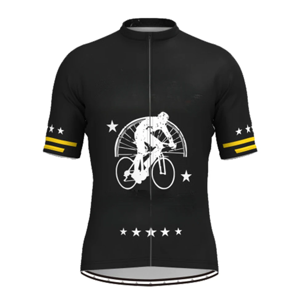 Funny Cycling Jersey 2023 Summer Short Sleeve Cycling Clothing MTB Bike Uniform Maillot Ropa Ciclismo Men\'s Bicycle Wear Shirts