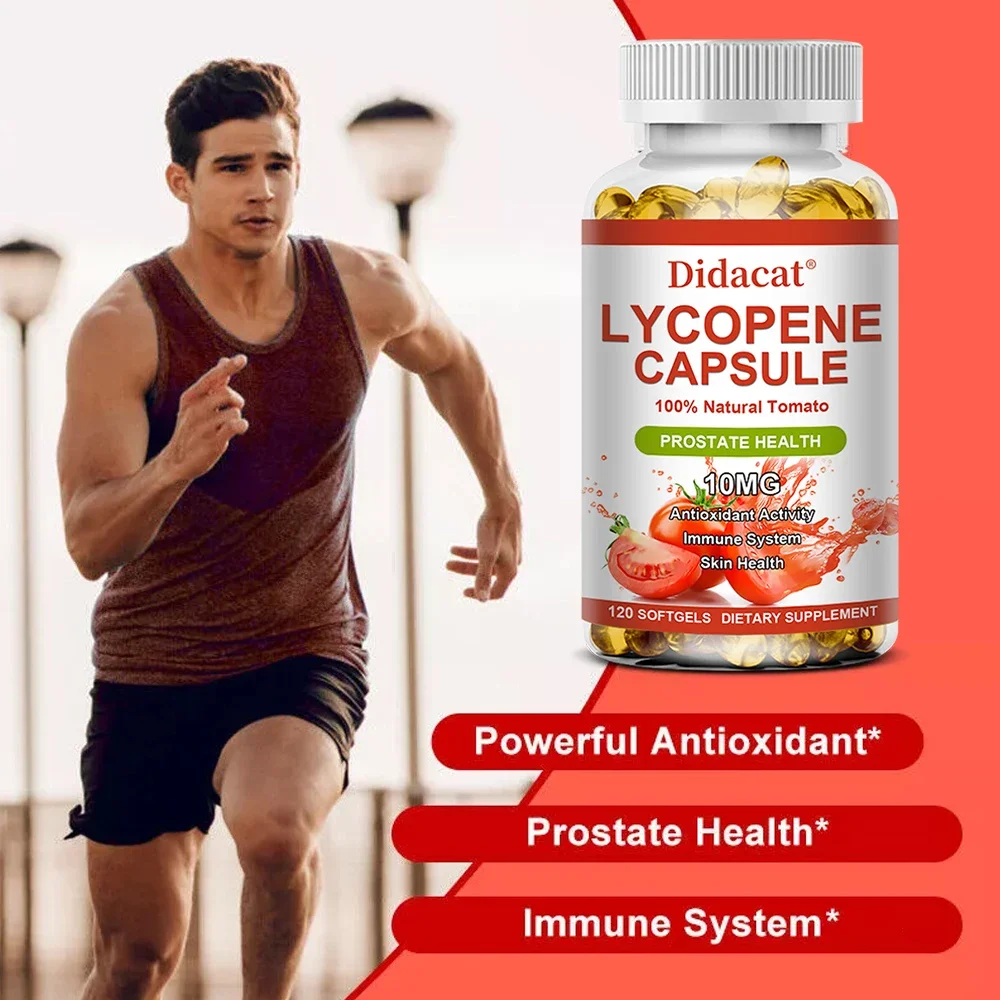 Lycopene Capsules for Systemic and Male Immune Health, Urinary and Prostate Health