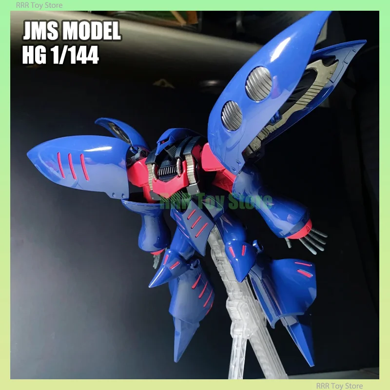 JMS HG 1/144 Assembly Model Kit AMX-004-2 ELPEO PLE QUBELEY MK2 Revive Action Figures Robot Plastic Model Custom Toy