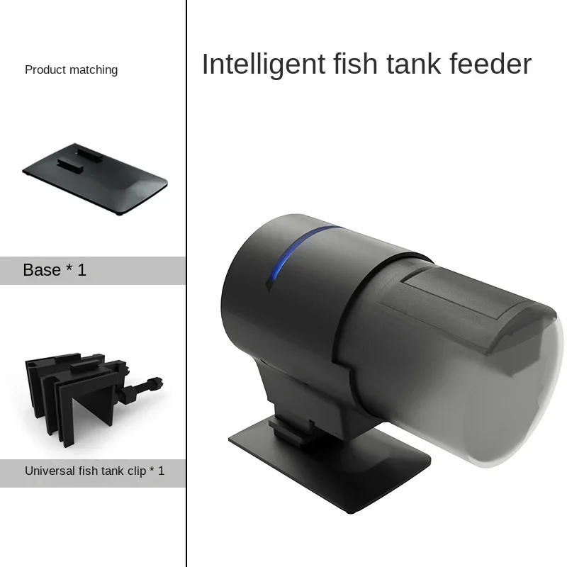 Automatic Fish Feeder Digital Display Intelligent Timing Feeder Fish Tank Fish Feeder Digital Display Feeder