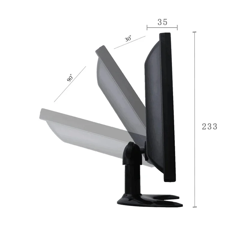 9.7'' Lcd Monitor 4:3 VGA HDMI BNC AV Interface Input Industrial Security Equipment Display USB