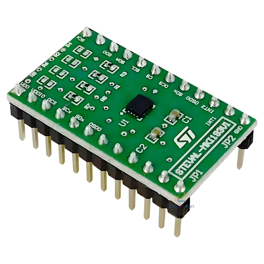 For STEVAL MKI193V1 ADI LSM6DSOX 6 Axis IMU Sensor Adapter Board MEMS Accelerometer Gyroscope Demo Module