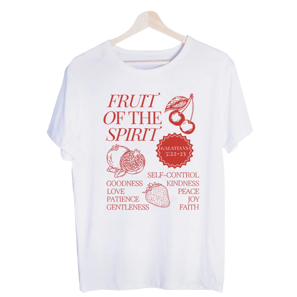 Men's Fruit and Typography Print Graphic Tee, Short Sleeve Crew Neck Shirt for Casual Daily Wear