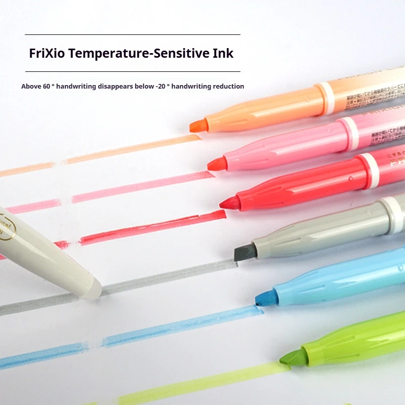 Japan Pilot FriXion Colorful Erasable Highlighter Marker,Magic Erasable Watercolor Pen Eye Protection Tech For Students Artists