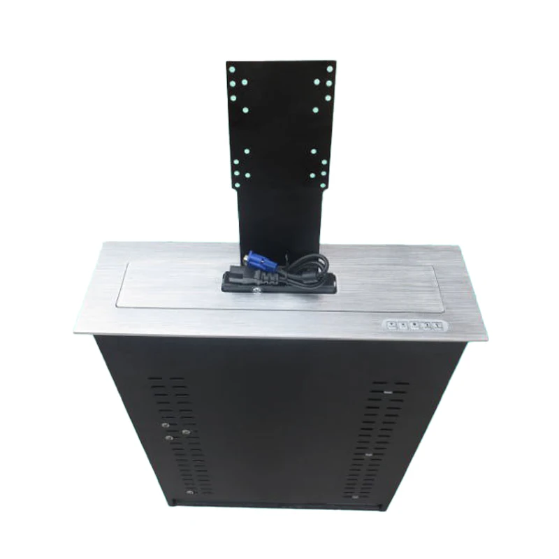 

Моторизованный подъем монитора: для ЖК-дисплея 17–27 дюймов, настольного крепления с пультом дистанционного управления. | 110 В/220 В без экрана Лучшая цена оптом