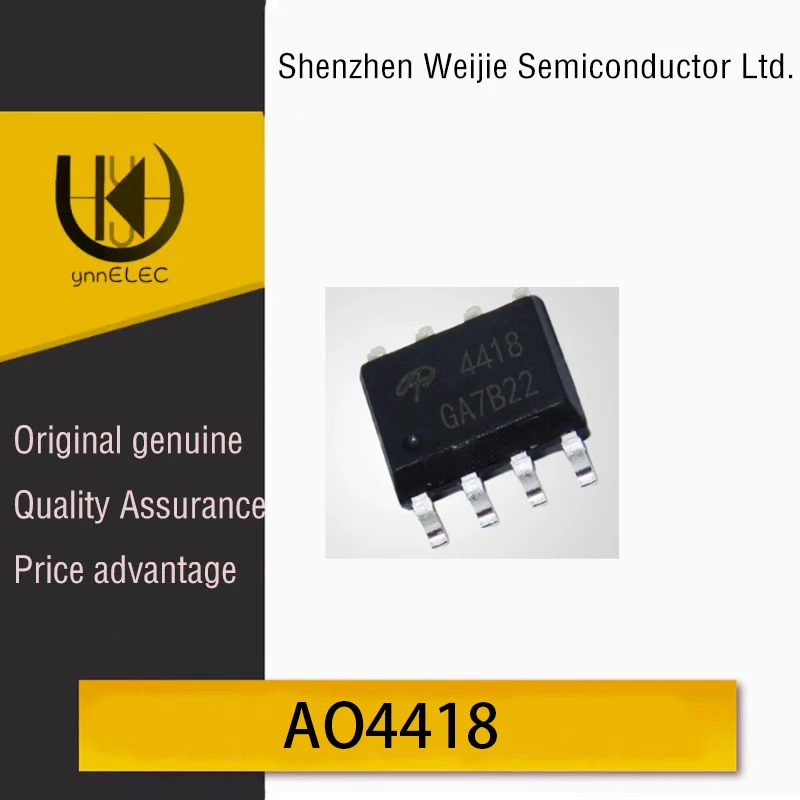 Brand New Original AO4418 4418 11.5A/30V N-Channel MOSFET Chip in SOP8 Package
