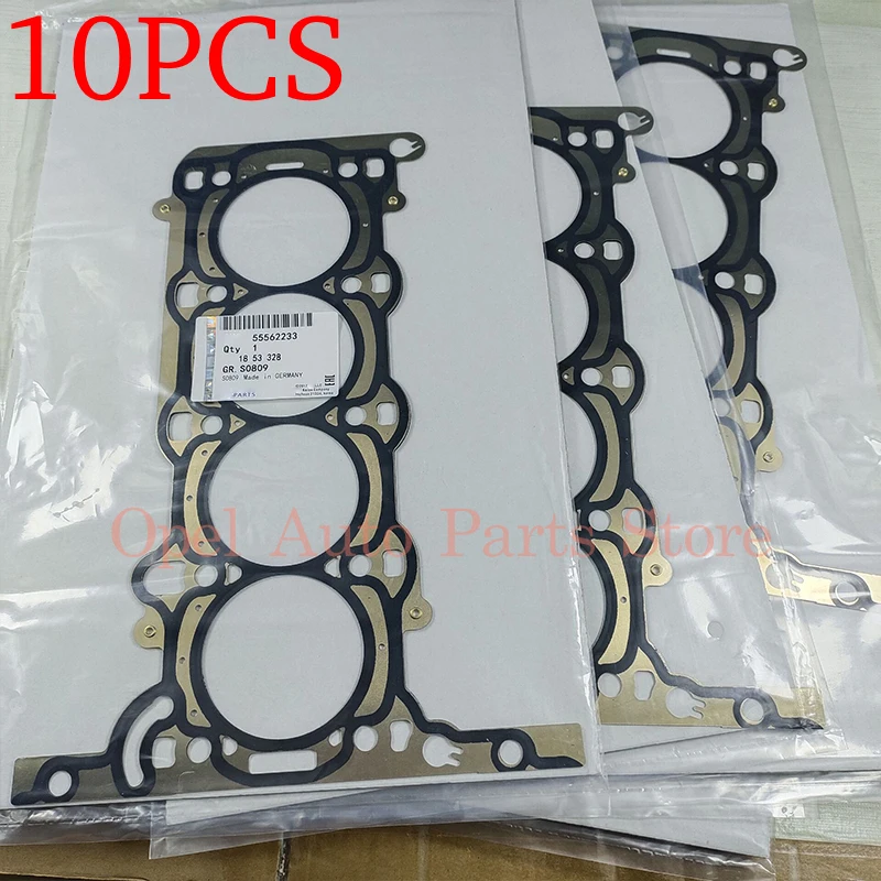 

10PCS Engine Cylinder Head Gasket Seal For Chevrolet Aveo T250 T255 Cruze Buick Encore 2013-2017 1.4T Opel Vauxhall 55562233