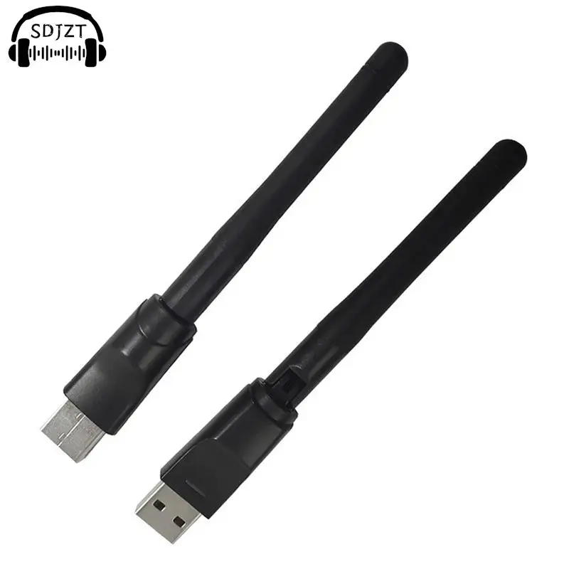 محول واي فاي USB صغير لاسلكي ، 150Mbps ، محول LAN ، جهاز استقبال ، هوائي للكمبيوتر ، ويندوز