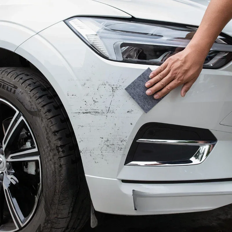Vehicle Surface Repair Supply 2Pcs Nano Magic Scratch Remover Cloth Multifunctional Auto Paint Polishing Cleaning Rag