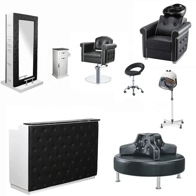 

A для всего комплекта стула для мебели и стула для парикмахерской с зеркальной станцией