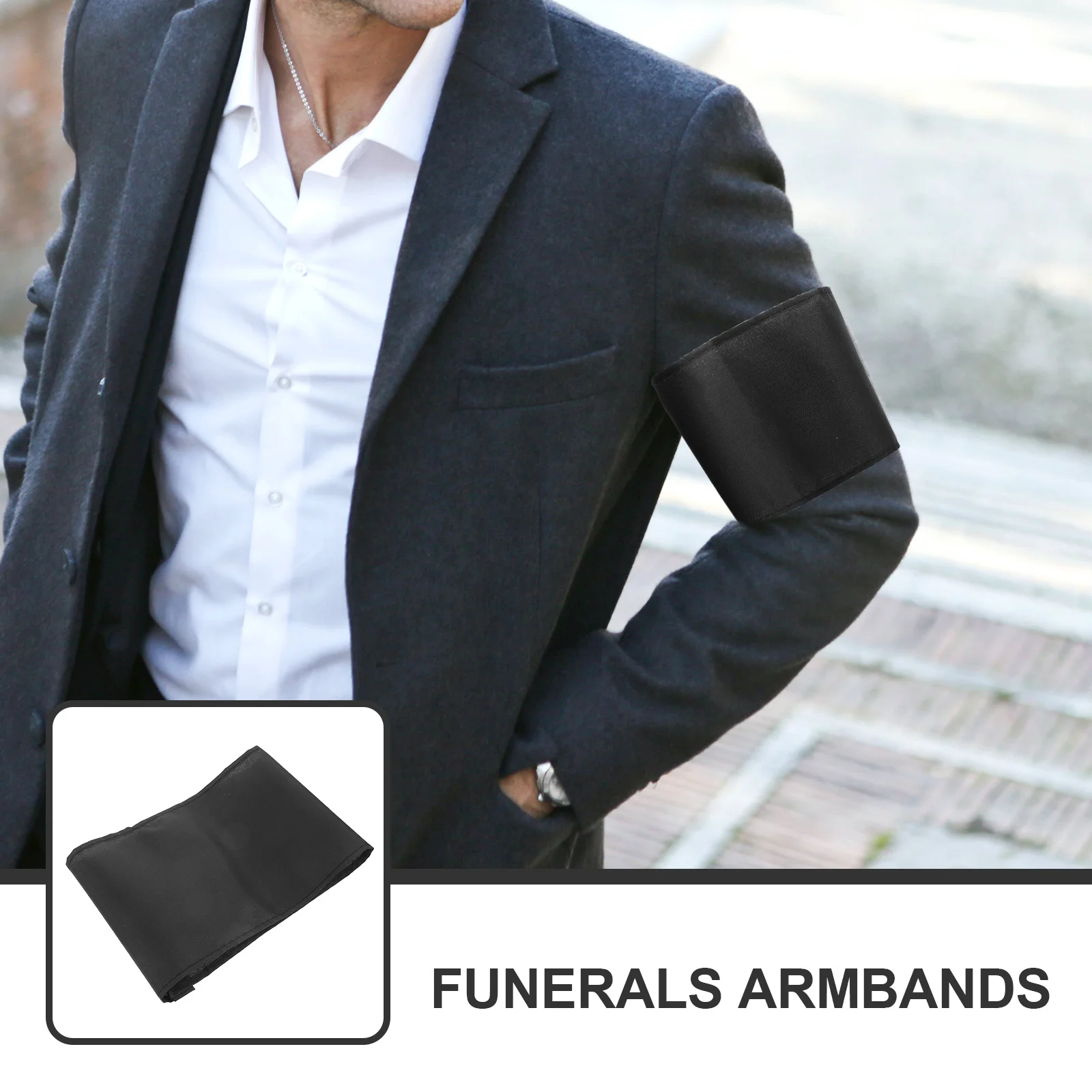 20개 장례식 기념 팔찌 천 소재 내구성 좋은 배낭 핸드백 장례식 기념 서비스용