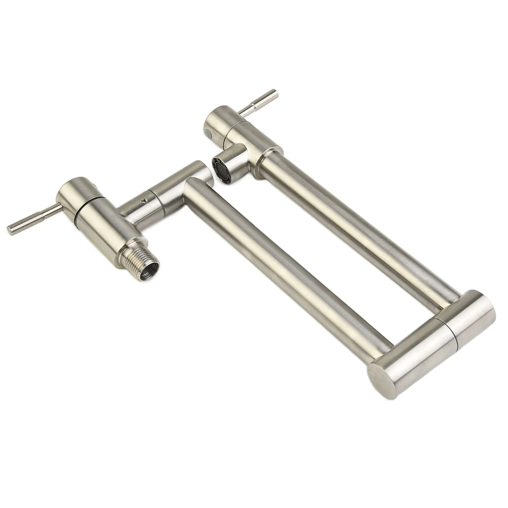 High Grade High Quality Practical To Use Brand New Wall Mounted Faucet Swivel Folding Wall Mounted Kitchen Fauce