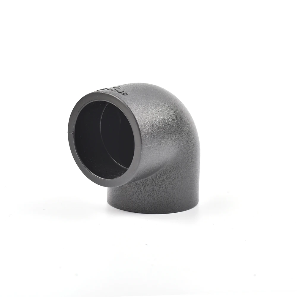 20/25/32/40/50mm Black PE Hot Melt Adapter Pipe Fittings Straight Elbow Tee Cross Connector Water Pipe