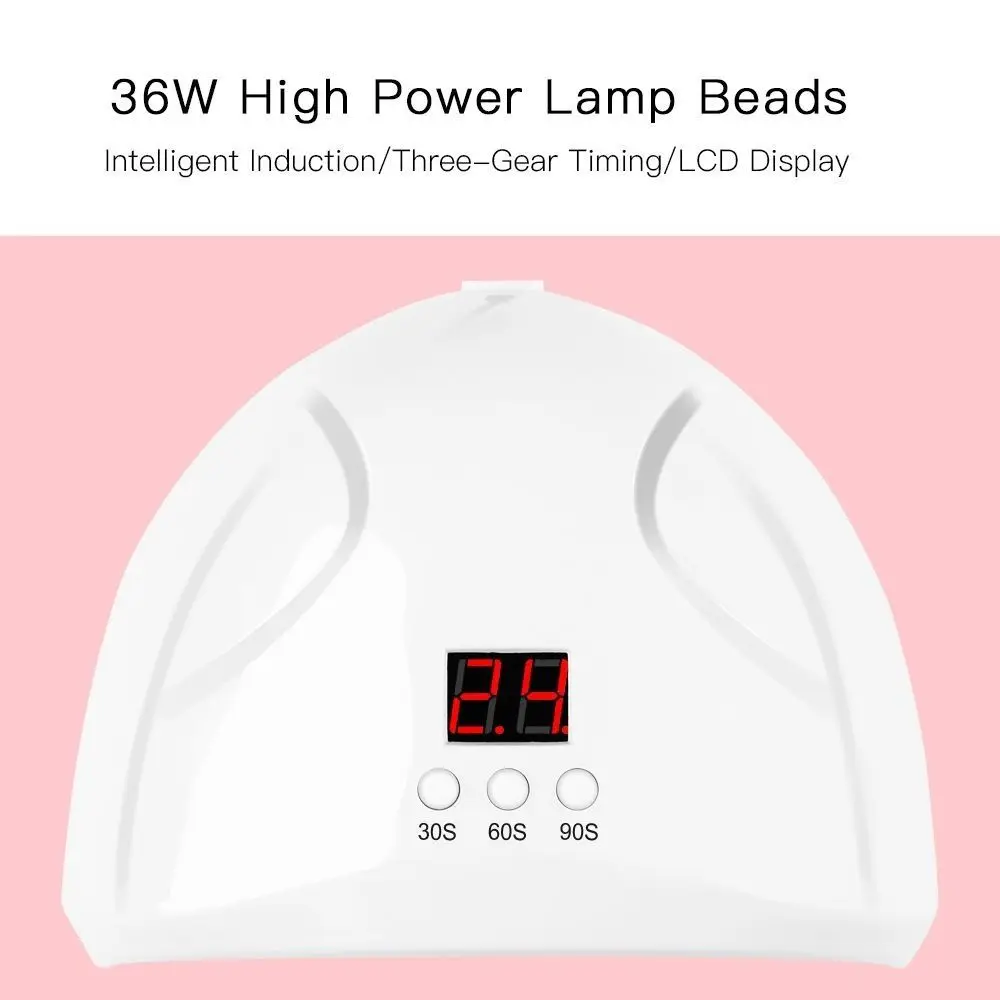 Professionale portatile Design Manicure UV LED lampada per unghie asciugatrice per unghie Gel per unghie asciugatura smalto per unghie