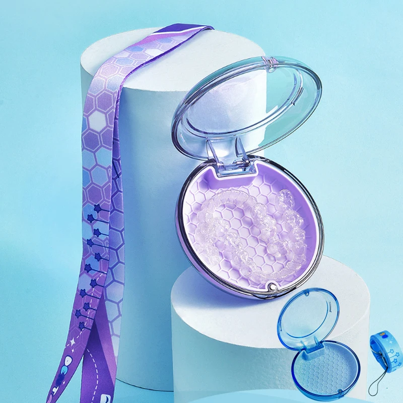 

Портативный брекеты для выравнивания зубов, контейнер для зубов, коробка для зубных протезов, защитный чехол для вставных зубов, лоток для протезов, коробка для стоматологического фиксатора