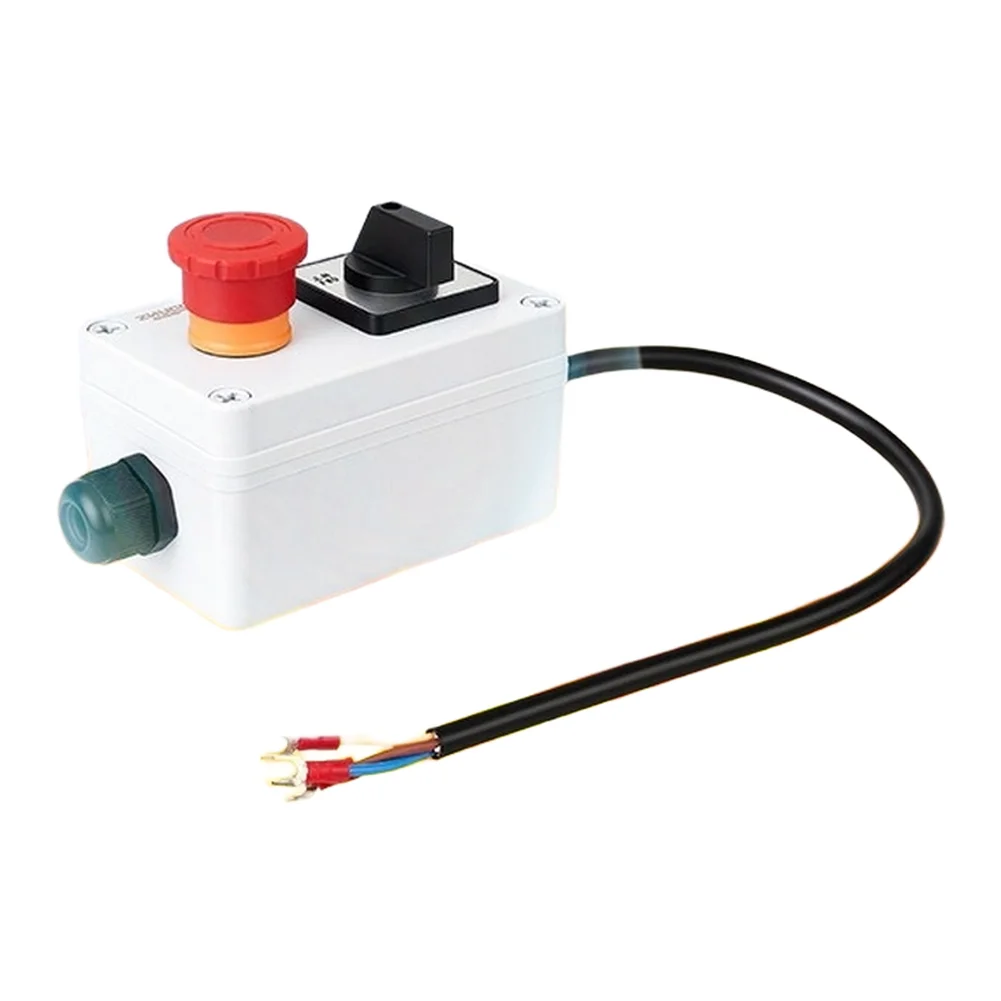 20A 3-Phase Rotary Switch SZW26-20/5 Cam for type Changeover Device with IP65 Dustproof Moisture Resistant Housing Black Finish