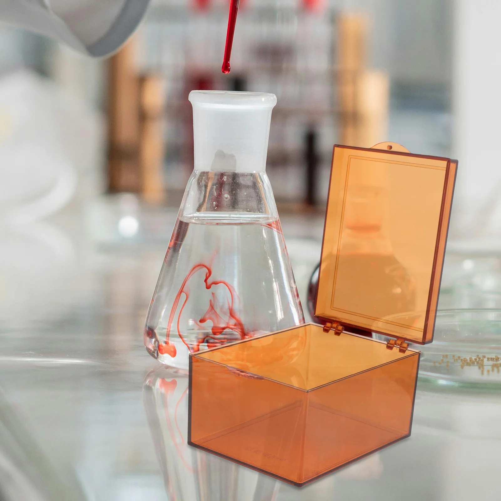 

Light Blocking Storage Box For Emergency Medication Organization Hospital Powder Medicine Use Compounding Centers