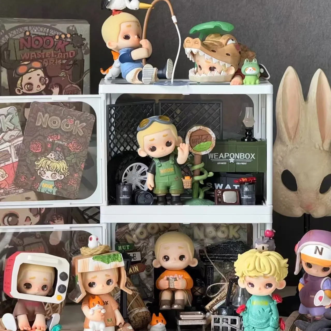 

Коллекционные куклы-сюрпризы 52TOYS Nook Wasteland and Park Mystery Blind Box из серии Wasteland Paradise — милые игрушки-украшения, подарок для девочек на день рождения